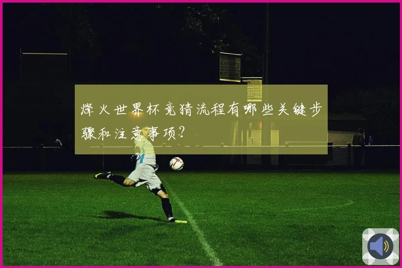 烽火世界杯竞猜流程有哪些关键步骤和注意事项？