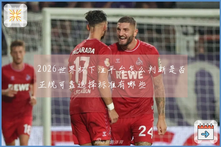 2026世界杯下注平台怎么判断是否正规可靠选择标准有哪些