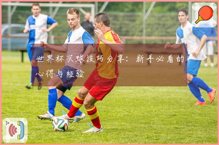 世界杯买球技巧分享：新手必看的心得与经验