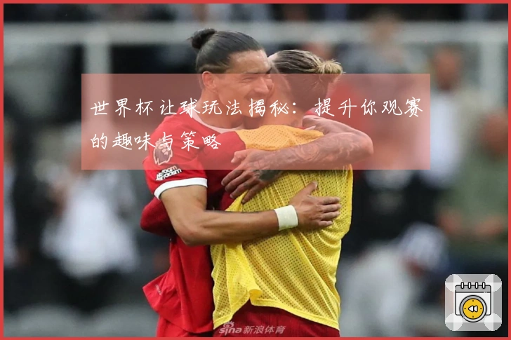 世界杯让球玩法揭秘：提升你观赛的趣味与策略
