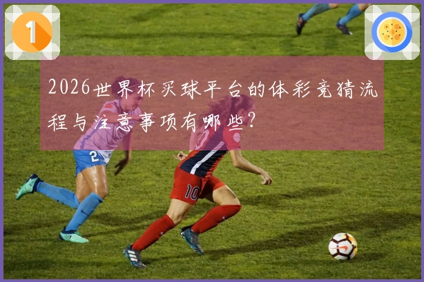2026世界杯买球平台的体彩竞猜流程与注意事项有哪些？