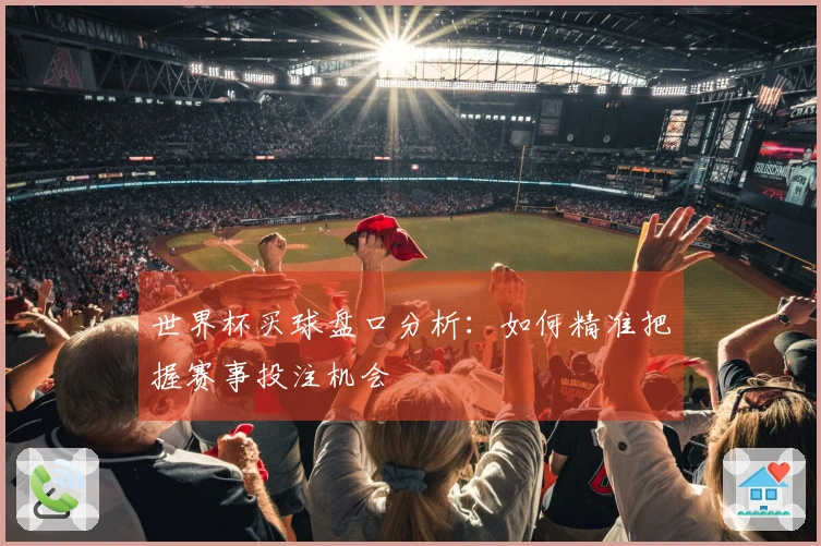 世界杯买球盘口分析：如何精准把握赛事投注机会